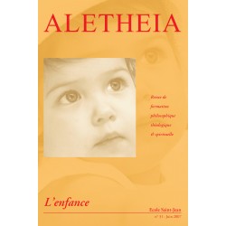 Aletheia n° 31 : L’enfance